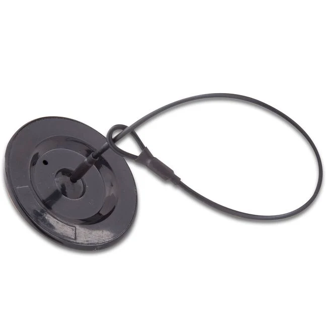 Pin Lanyard Plastic - Security Lanyard Wire Loop to Pin Black for Mini Tag EAS - Image 4